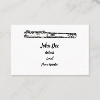 Lamyのサファリの名刺 名刺