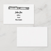 Lamyのサファリの名刺 名刺 (正面/裏面)