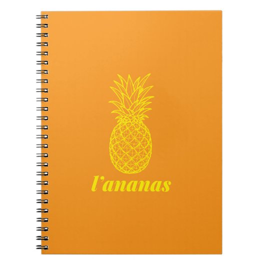 l'ananas ノートブック (正面)