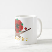 Lancashireのコオロギのマグ コーヒーマグカップ (正面右)