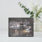 Lancaster Countyで～冬～ 1 ポストカード (スタンド正面)