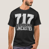 Lancaster Pennsylvania 717 Area Code Tシャツ (正面)