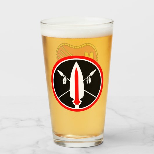 LANCEおよびMLRSガラス タンブラーグラス (ドリンク正面)