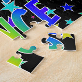 "LANCE"名、おもしろい"ハッピーバースデー" ジグソーパズル (側面)