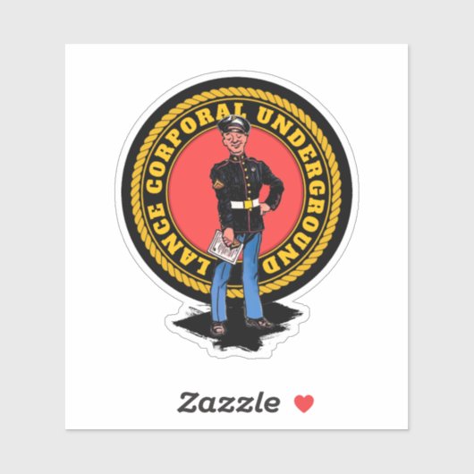 「Lance Corporal Underground」 シール (シート)