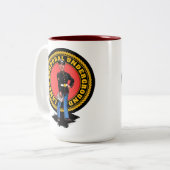 「Lance Corporal Underground」 ツートーンマグカップ (正面左)