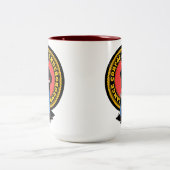 「Lance Corporal Underground」 ツートーンマグカップ (中央)