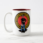 「Lance Corporal Underground」 ツートーンマグカップ (左)