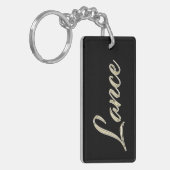 Lance Name whitegold Schlüsselanhänger Anhänger キーホルダー (正面左)