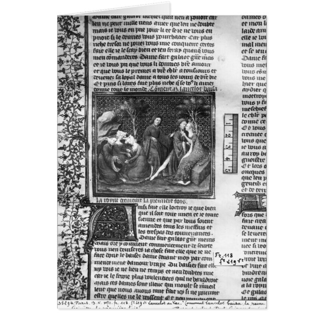 LancelotがGuinevereにいかに接吻したか (正面)