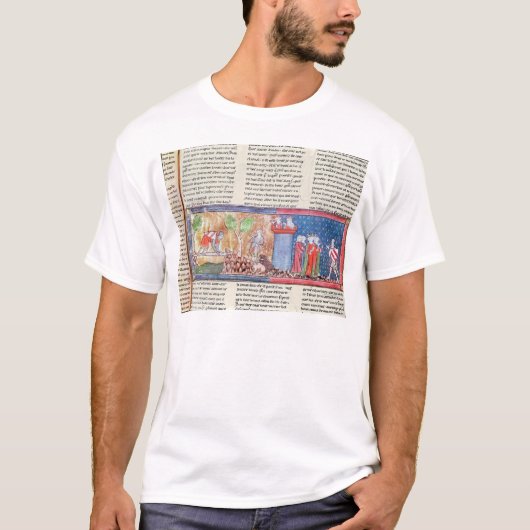 Lancelotは彼の愛を証明します Tシャツ (正面)
