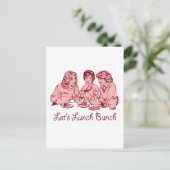 『Lanch Bunch 50’sレトロなグラフィック』 ポストカード (スタンド正面)