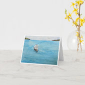 Land Ho Greeting Card カード (黄色い花)