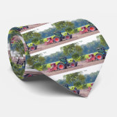 land.JPGの農業機械が付いているトラクター ネクタイ (ロール)