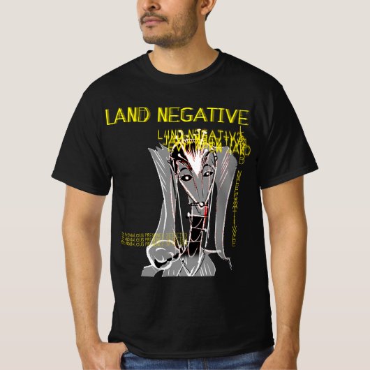 Land Negative: Francine Tシャツ (正面)