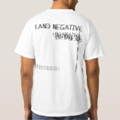 Land Negative: Francine Tシャツ (裏面)