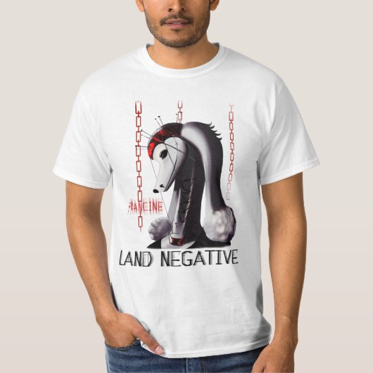 Land Negative: Francine Tシャツ (正面)