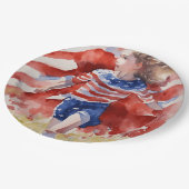 Land of free Line ペーパープレート (アングル)