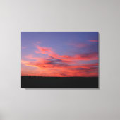 Land of Living Sky Stretch Canvas Print キャンバスプリント (正面)