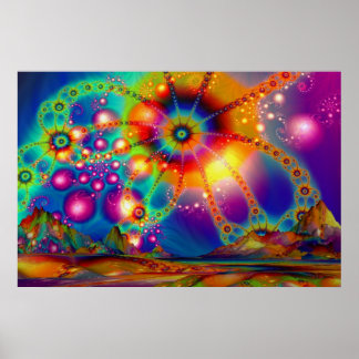 Land of Psychedelic Illuminations - Poster ポスター