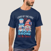 Land of the Free and Gnome of the Brave Tシャツ (正面)