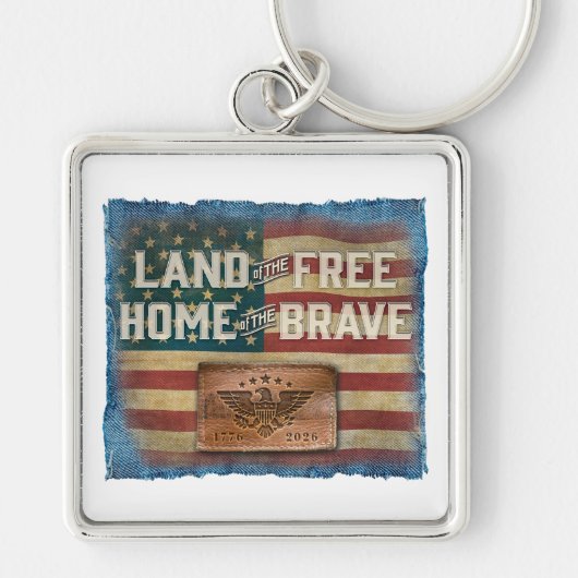 Land of the Free - Keychain キーホルダー (正面)