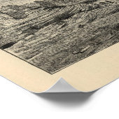 Land of the Standing Rocksビュー ポスター (角)