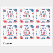 Land Of The Three 4 of 7月3日パーティー スクエアシール (シート)