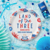 Land Of The Three 4 of 7月3日パーティー ペーパープレート (パーティー)