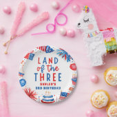 Land Of The Three 4 of 7月3日パーティー ペーパープレート (パーティー)