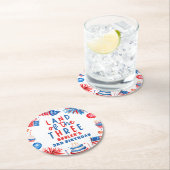 Land Of The Three 4 of 7月3日パーティー ラウンドペーパーコースター (インサイチュ)