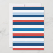 Land of Three Patriotic Birthday Invitation 招待状 (裏面)