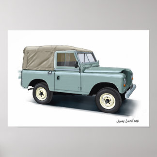 Land Rover ポスター