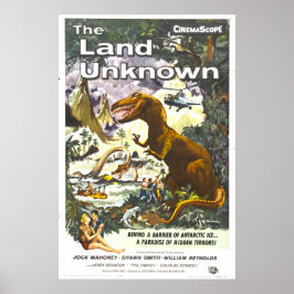 Land Unknown Dinosaur Movie Poster ポスター