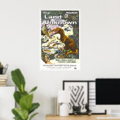 Land Unknown Dinosaur Movie Poster ポスター (ホームオフィス)