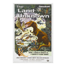 Land Unknown Dinosaur Movie Poster ポスター