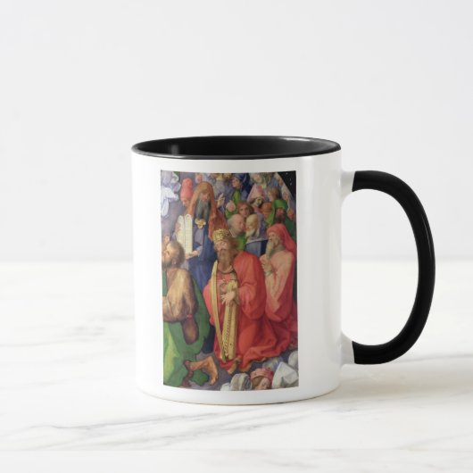 Landauerの祭壇の背後の飾り: デイヴィッド1511年王 マグカップ (右)