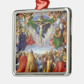 Landauerの祭壇の背後の飾り、諸聖人の祝日1511年 メタルオーナメント (左)