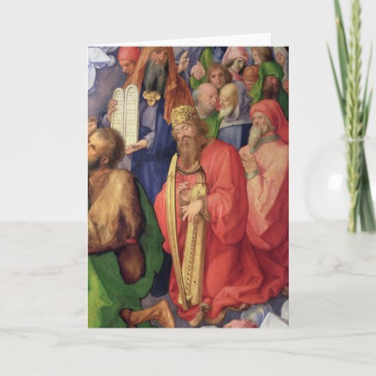 Landauer Altarpiece: King David, 1511 カード (正面)