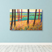 Landes en Bretagne キャンバスプリント (インサイチュ (ウッドフロア))