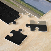 Landing_WWIIの飛行機の直前のB25 ジグソーパズル (側面)