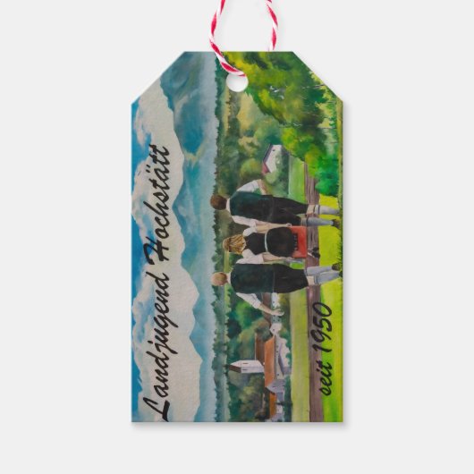 Landjugendfest ギフトタグ (正面)