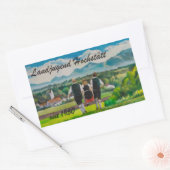 Landjugendfest 長方形シール (封筒)