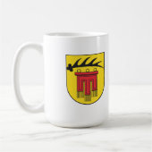 Landkreis Böblingen Wappen コーヒーマグカップ (左)