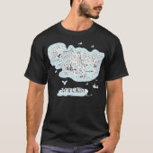 Landmarks Of Iceland Tシャツ (正面)