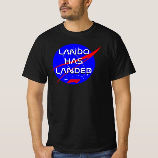 Lando Norris World Champion 2025 Winner Tシャツ (正面)