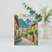 L'Andorre, joyau des montagnes ポストカード (スタンド正面)