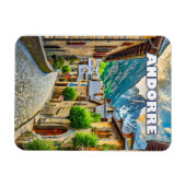 L'Andorre, joyau des montagnes マグネット (横)