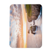 Lands End in Cornwall England UK マグネット (縦)