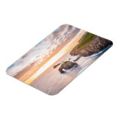 Lands End in Cornwall England UK マグネット (左側)